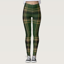 Tartan Pset Trendy Green Black Brown Pattern