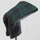Tartan Putter Hoesje Golfheadcover (3/4 voorkant)
