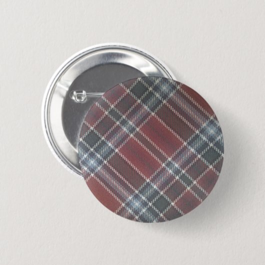 tartan ronde button 5,7 cm (Voorkant /achterkant)