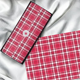 Tartan - Rood Wit Zwart Tissuepapier