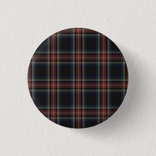 Tartan Round Button (Voorkant)