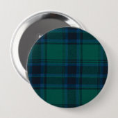 Tartan Round Button (Voorkant /achterkant)