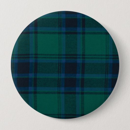 Tartan Round Button (Voorkant)
