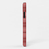 Tartan - Roze Rood en Cement Wit Case-Mate iPhone Case (Achterkant/rechts)