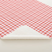 Tartan ruitpatroon sherpa deken (3/4)