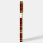 Tartan - Russet Red Off White en Caramel Gold Case-Mate iPhone Case (Achterkant / Rechts)