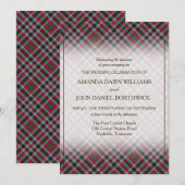 Tartan Schoonheid Clan Borthwick Schotse Plaid (Voorkant / Achterkant)