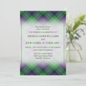 Tartan Schoonheid Clan Sutherland Schotse Plaid (Staand voorkant)