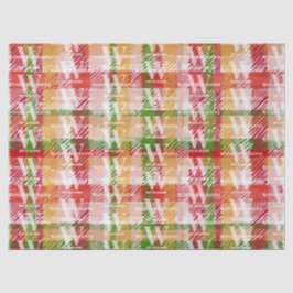 Tartan Schotlandse ruit aangepast evenement thema Tissuepapier