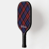 Tartan Schotlandse ruit Personalized Rustieke Clan Pickleball Paddle (Links)