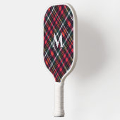 Tartan Schotse Ruit Monogram Pickleball Paddle (Links)