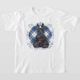 Tartan Schotse Terrier T-shirt
