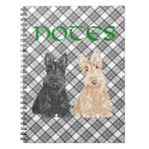 Tartan Scotties Notitieboek