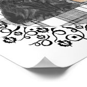 Tartan Scotties Poster (Hoek)