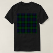 TARTAN SCOTTISH Black Watch PLAID CHECK DESIGN T-shirt (Design voorkant)