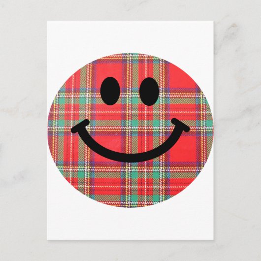 Tartan Scottish Briefkaart (Voorkant)
