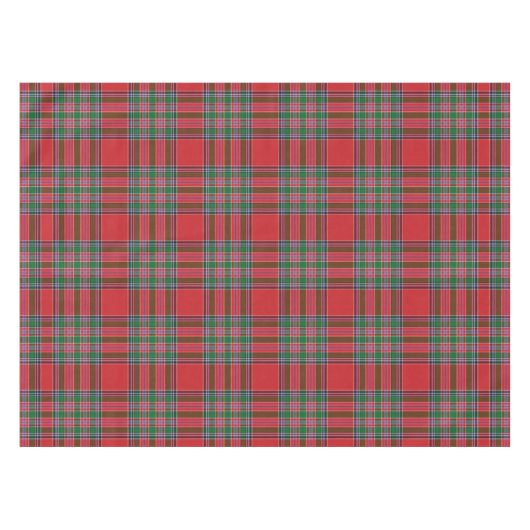 Tartan Scottish Clan MacBean Gecontroleerde Pset Tafelkleed (Voorkant (Horizontaal))