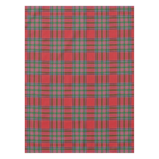 Tartan Scottish Clan MacBean Gecontroleerde Pset Tafelkleed (Voorkant)