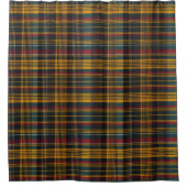 Tartan Scottish Pset Pattern Douchegordijn (Voorkant)