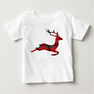 Tartan Scottish reinreders Kerstmis