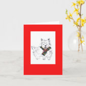 Tartan Scotty Kaart (Gele Bloem)