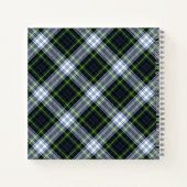 Tartan Speld Groen Gecontroleerd Weddenschap Boek (Achterkant)