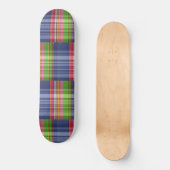 Tartan speldenreeks voor multi-kleurenuitgang persoonlijk skateboard (Voorkant)