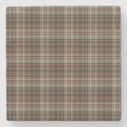 Tartan Stenen Onderzetter