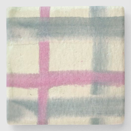 Tartan Stone Onderzetters (Voorkant)