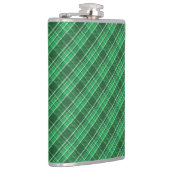 Tartan Swahili Green Plaid Pattern-88675 Heupfles (Rechts)