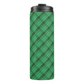 Tartan Swahili Green Plaid Pattern-88675 Thermosbeker (Voorkant)