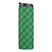 Tartan Swahili Green Plaid Pattern-88675 Thermosbeker (Geroteerd rechts)