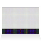 Tartan Tabelnummerkaart - Farquarson (Binnen Horizontaal (Boven))
