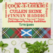 Tartan Tea Towel in Schotland Theedoek (Gevouwen)