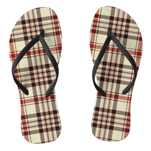 Tartan Teenslippers (Voetbed)