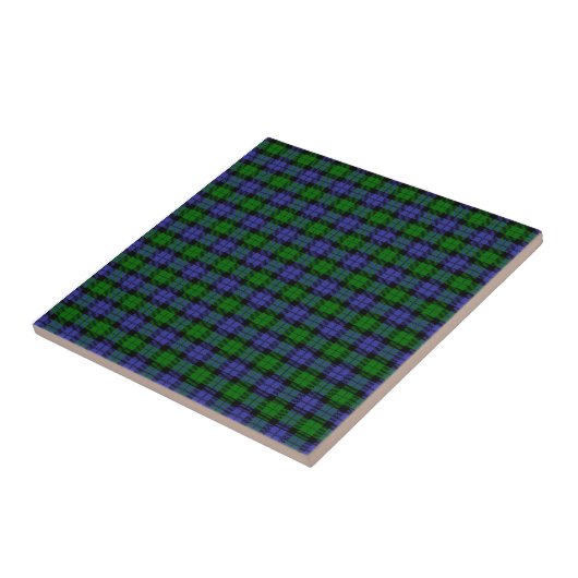 Tartan Tegeltje (Zijkant)
