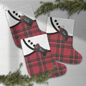 Tartan Tidings Kat Kerstkous Grote Kerstsok