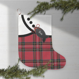 Tartan Tidings Kat Kerstkous Grote Kerstsok