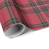Tartan Tidings Wrapping Paper Cadeaupapier (Rol Hoek)