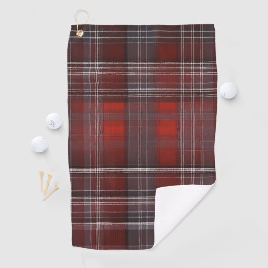 Tartan, Tijdloos patroon controleren Golfhanddoek (Insitu)