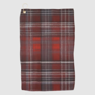 Tartan, Tijdloos patroon controleren Golfhanddoek