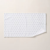 Tartan Triangles Blue Bad Handdoek (Handdoek)
