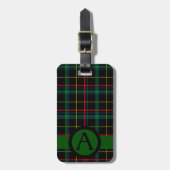 Tartan Twist Bagagelabel (Voorkant verticaal)