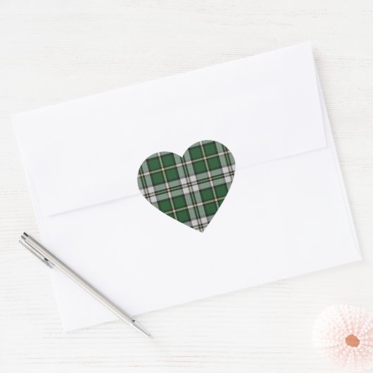 Tartan van Cape Breton Hart Sticker (Envelop)