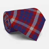 Tartan van de Amerikaanse kustwacht Stropdas (Opgerold)