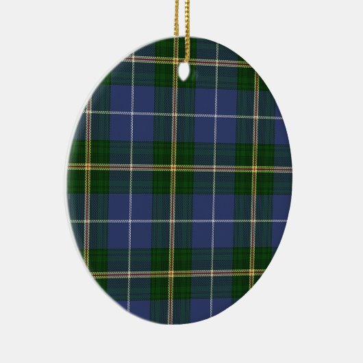 Tartan van Nova Scotia Keramisch Ornament (Rechts)
