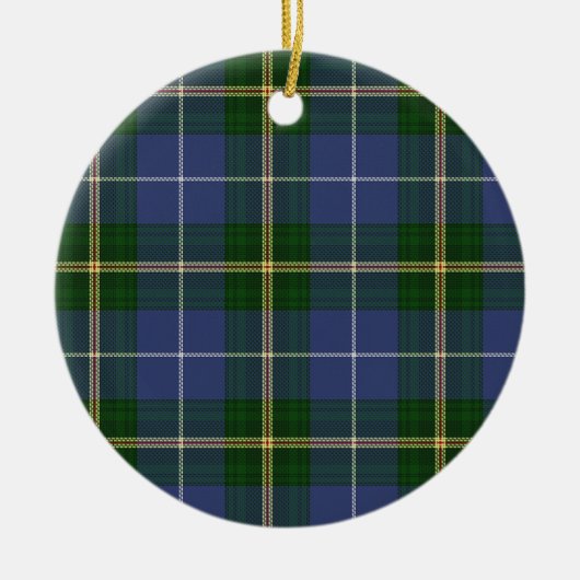 Tartan van Nova Scotia Keramisch Ornament (Voorkant)
