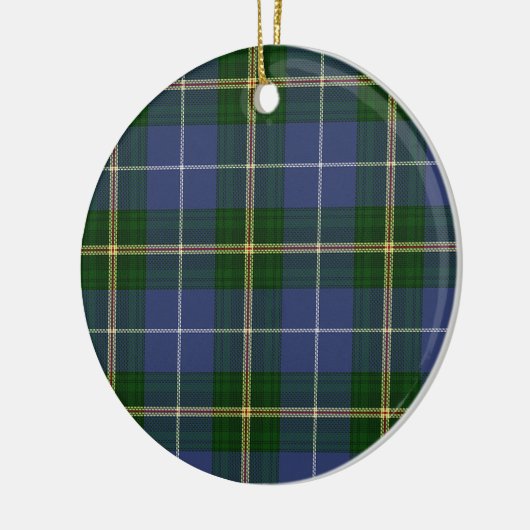 Tartan van Nova Scotia Keramisch Ornament (Links)