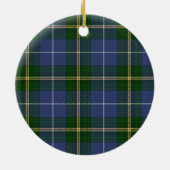 Tartan van Nova Scotia Keramisch Ornament (Achterkant)