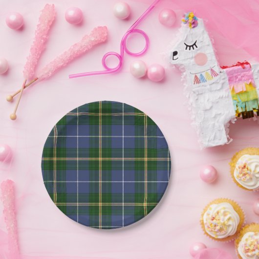 Tartan van Nova Scotia Papieren Bordje (Feest)